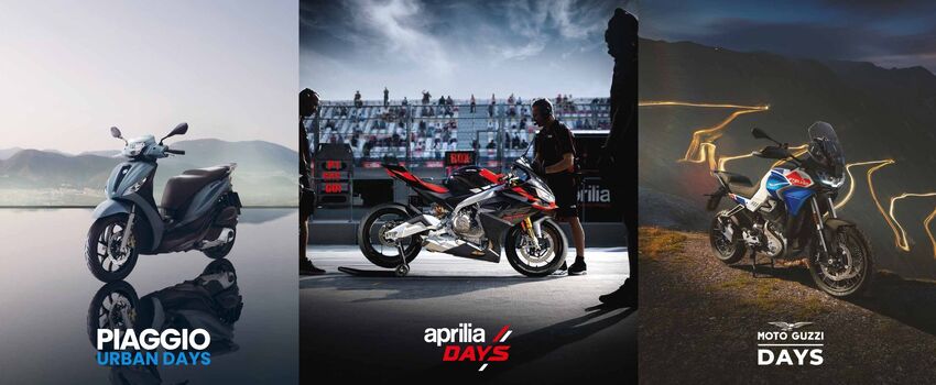 Sabato 14 Giugno Porte Aperte Presentazione Nuov Medley - Nuova RS 660 - Nuova Stelvio Duecento Tributo