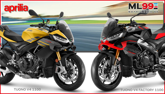 ML99 Promozione nuova Aprilia Tuono V4 1100 RR | Vista generale