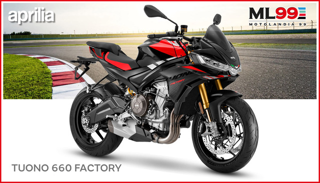 ML99 Promozione nuova Aprilia Tuono 660 | Vista generale