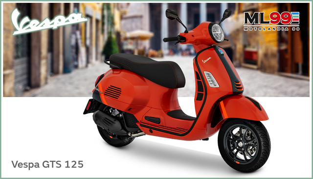 ML99 Promozione nuova Vespa GTS 125 | Vista generale